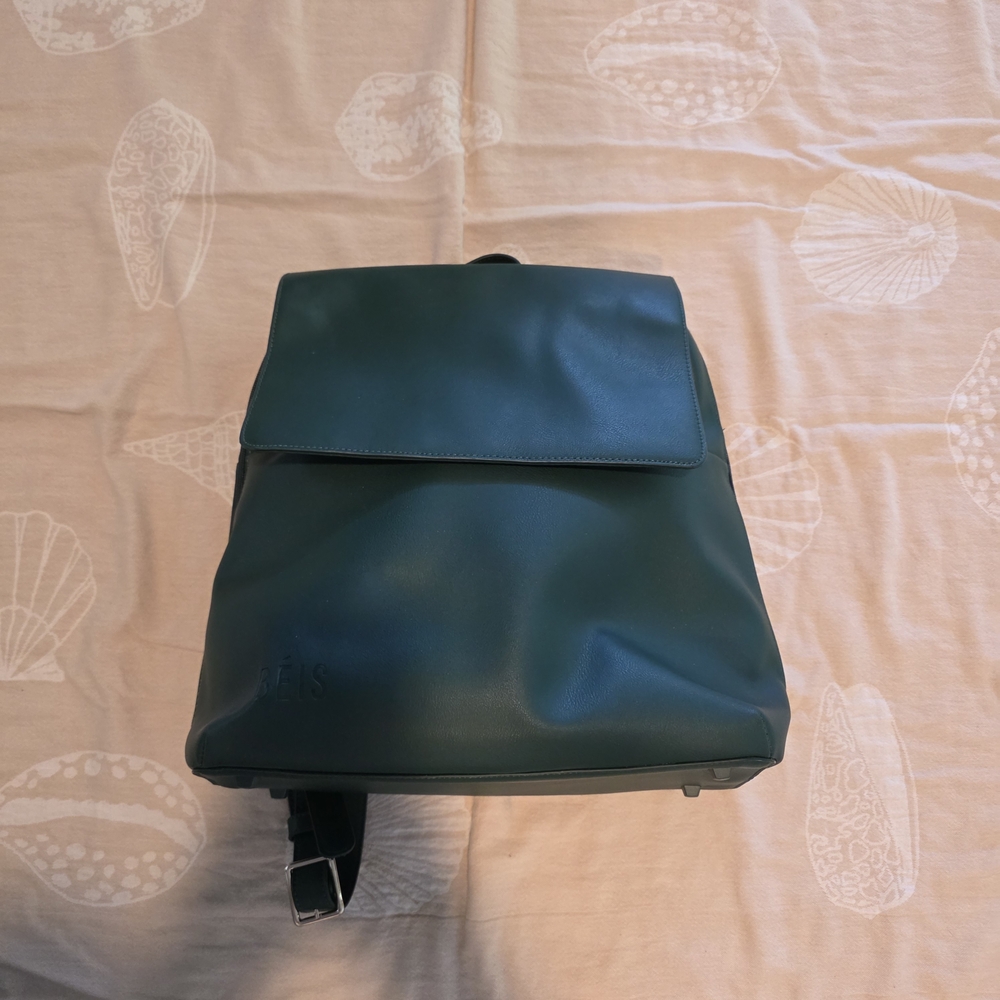 BEIS Dark Green Backpack